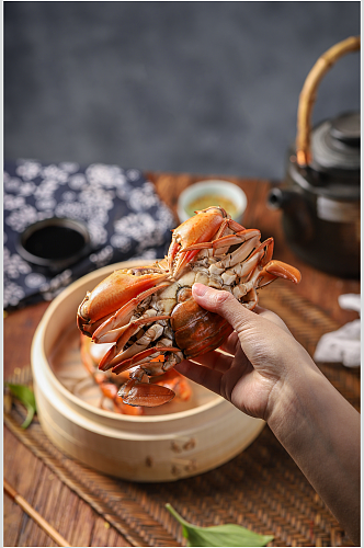 大闸蟹螃蟹高清美食图片