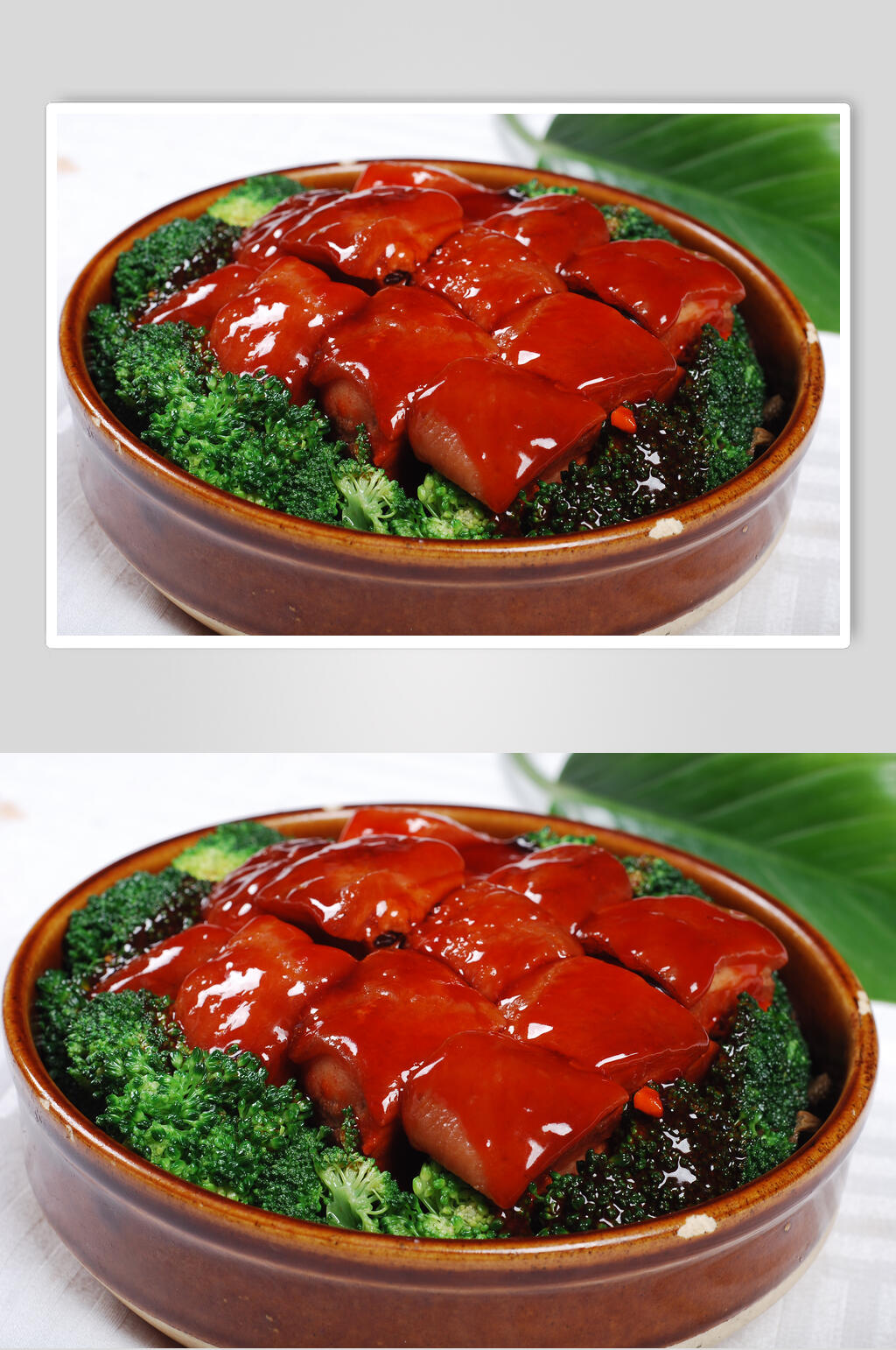 高清餐厅特色菜红烧肉素材