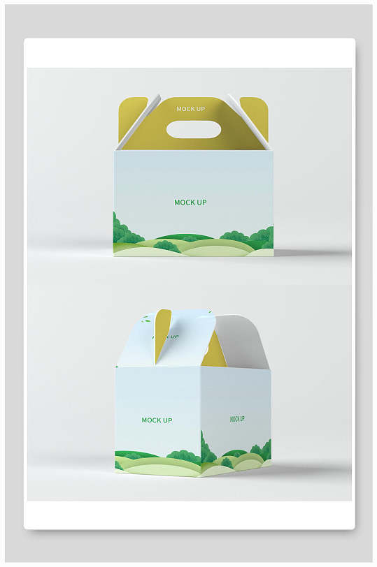 产品包装盒样机