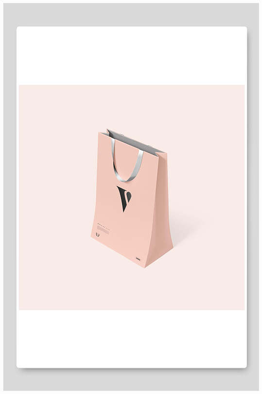 白卡纸纸袋手提袋样机提案-样机素材下载-众图网