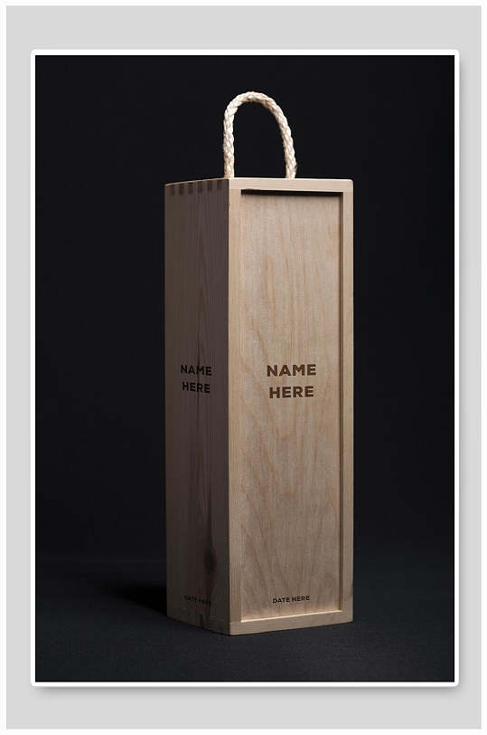 包装样机高端红酒白葡萄酒包装样机时尚设计红酒包装贴图样机红酒包装