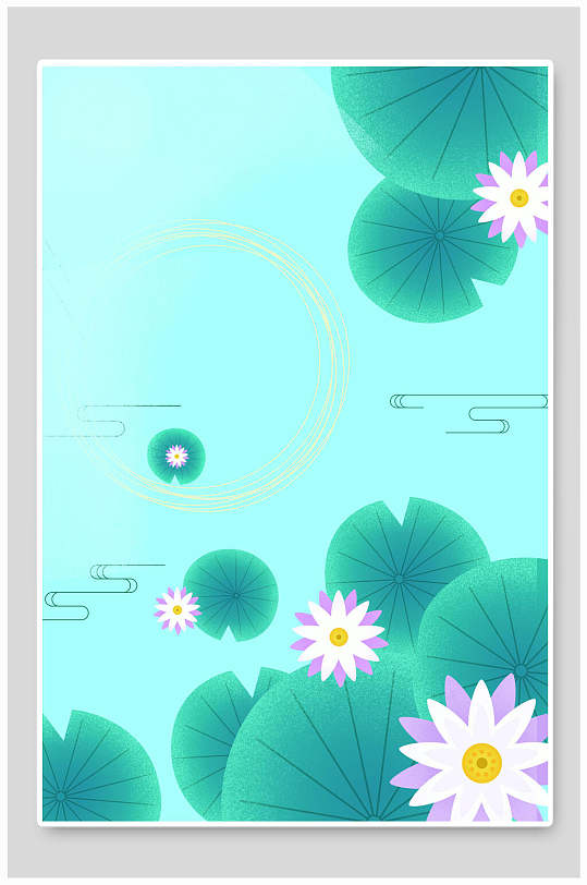 中式背景插画图片-中式背景插画素材下载-众图网