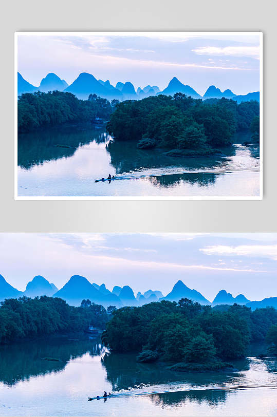 桂林山水遇龙河