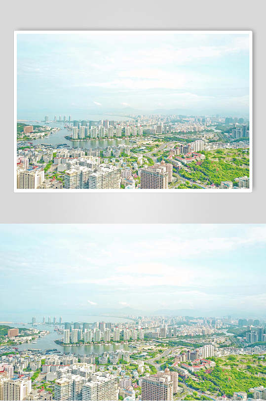 海南三亚航拍风景高清壁纸图片