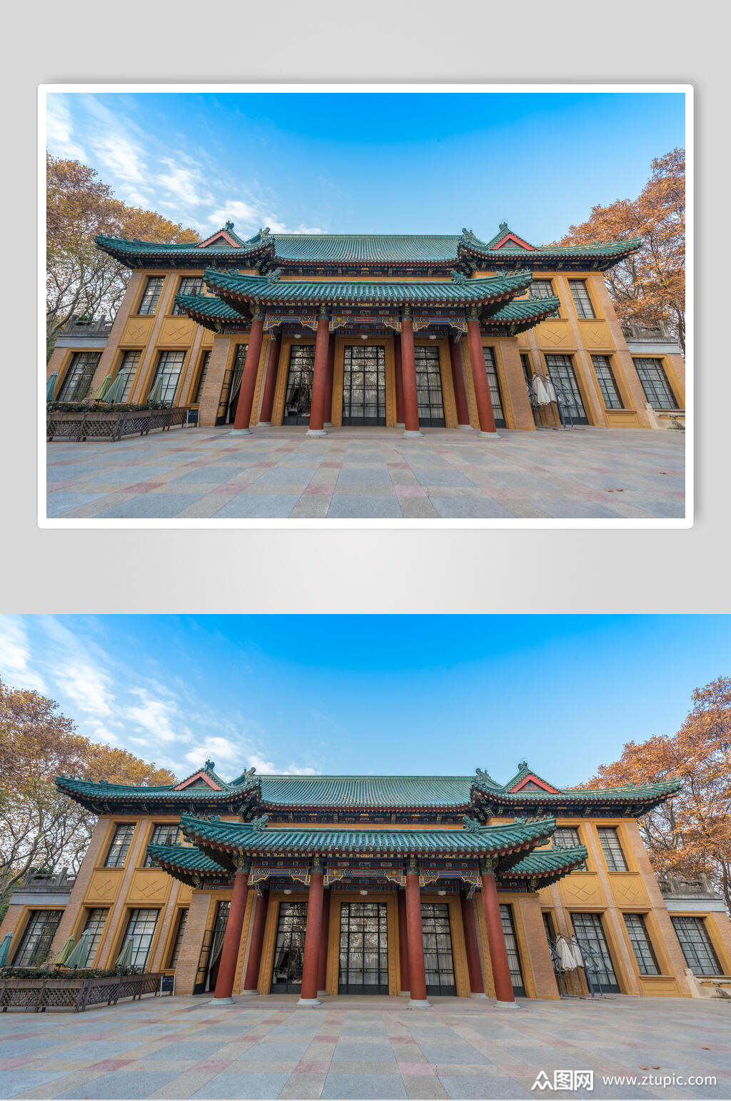 南京美龄宫最美别墅高清摄影图片素材