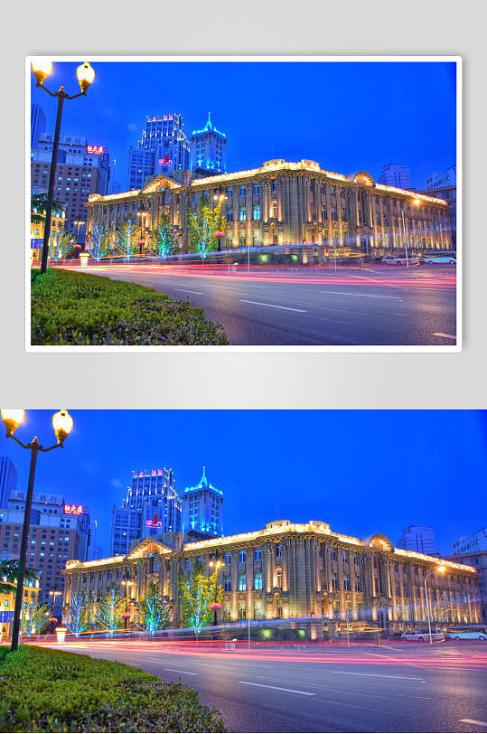 大连中山广场夜景