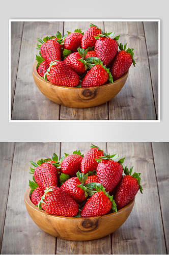 草莓特写广告级图片素材