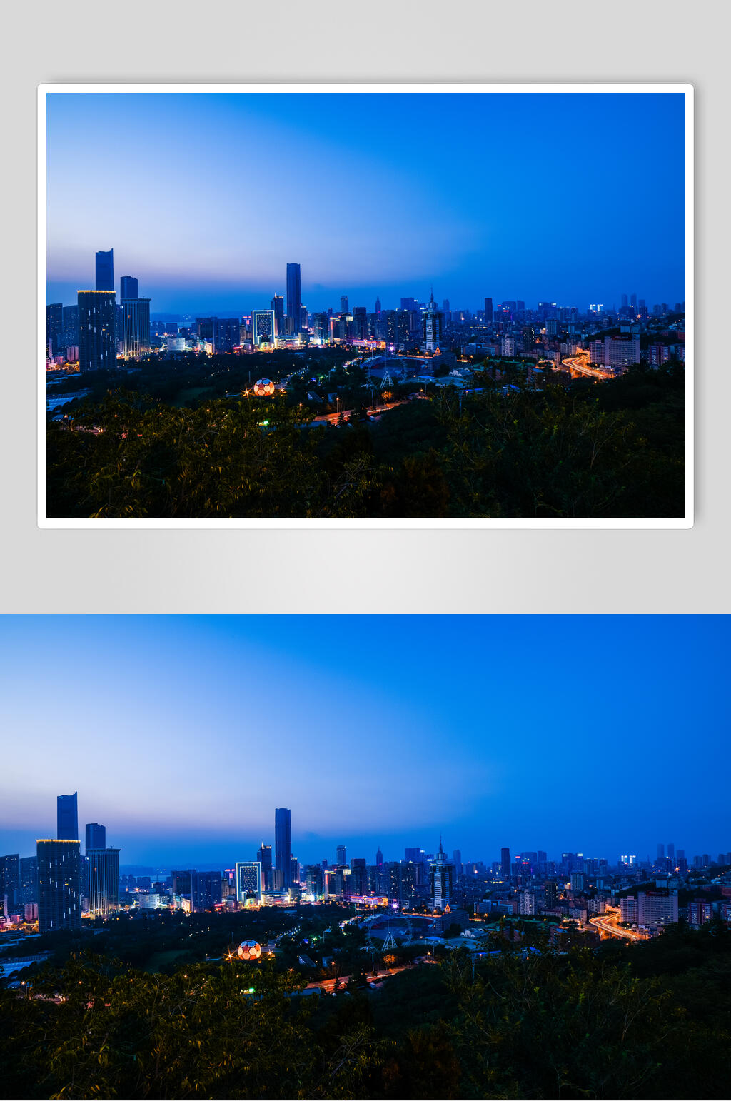 大连城市天际线摄影图片素材素材
