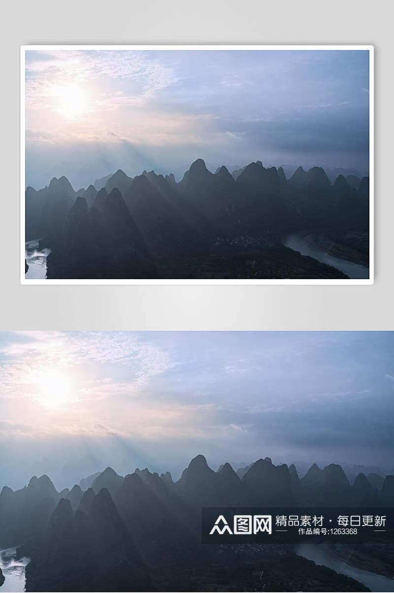 桂林山水照片图片素材素材