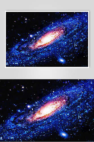 星空宇宙星系星云图片素材