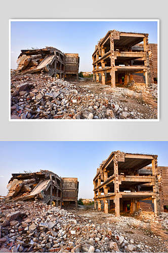 废弃建筑图片