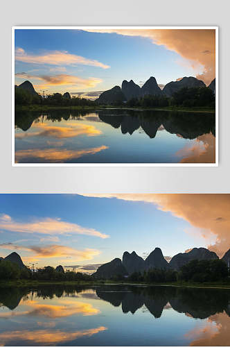 桂林山水照片图片素材