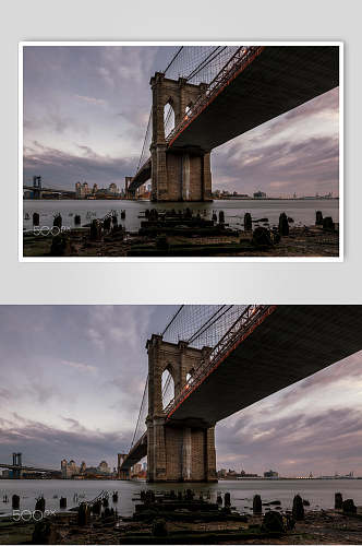 桥下的风景高清图片