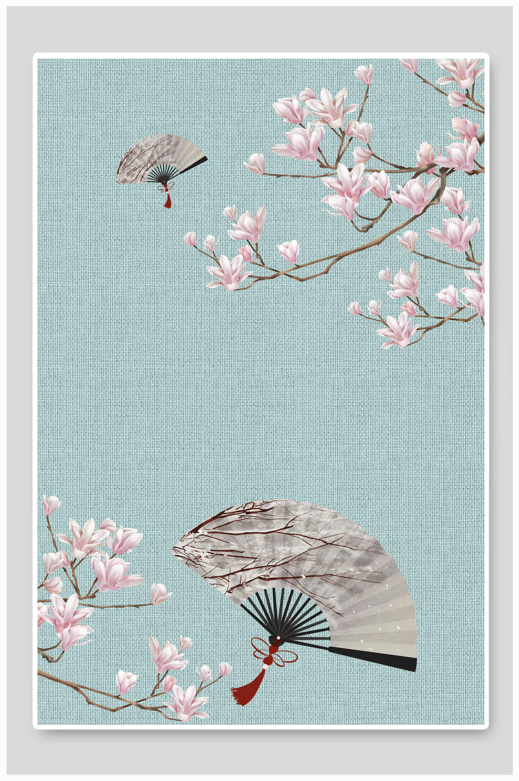 中国风花鸟背景素材素材