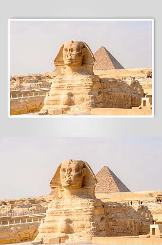 金字塔图片狮身人面像埃及文化素材