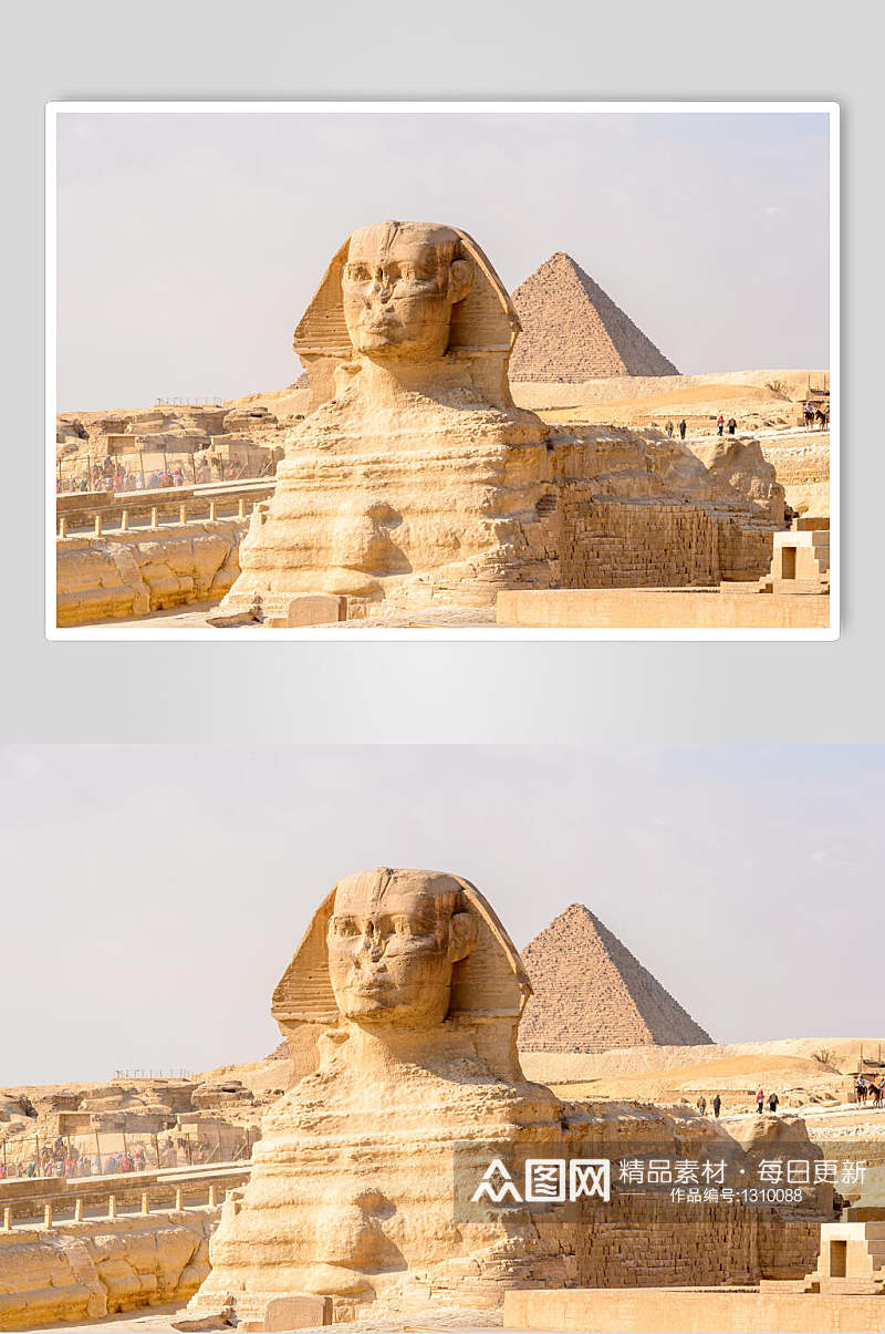 金字塔图片狮身人面像埃及文化素材素材
