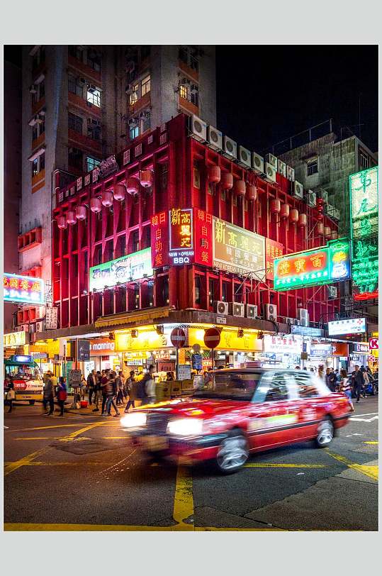 香港街头高清图片