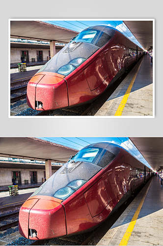 新干线高清摄影图片素材高铁动车图片