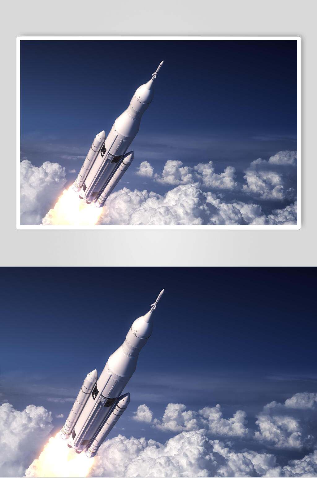 载人火箭航空宇航员图片 航天日太空素材