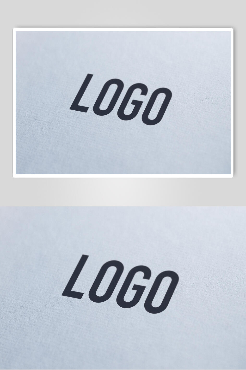 简约LOGO展示样机素材