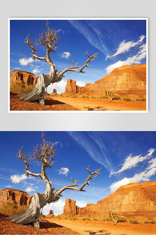 荒漠大漠沙漠风光图片素材荒野