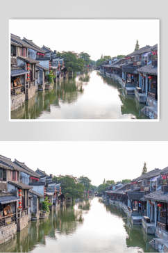 西塘古镇照片图片素材