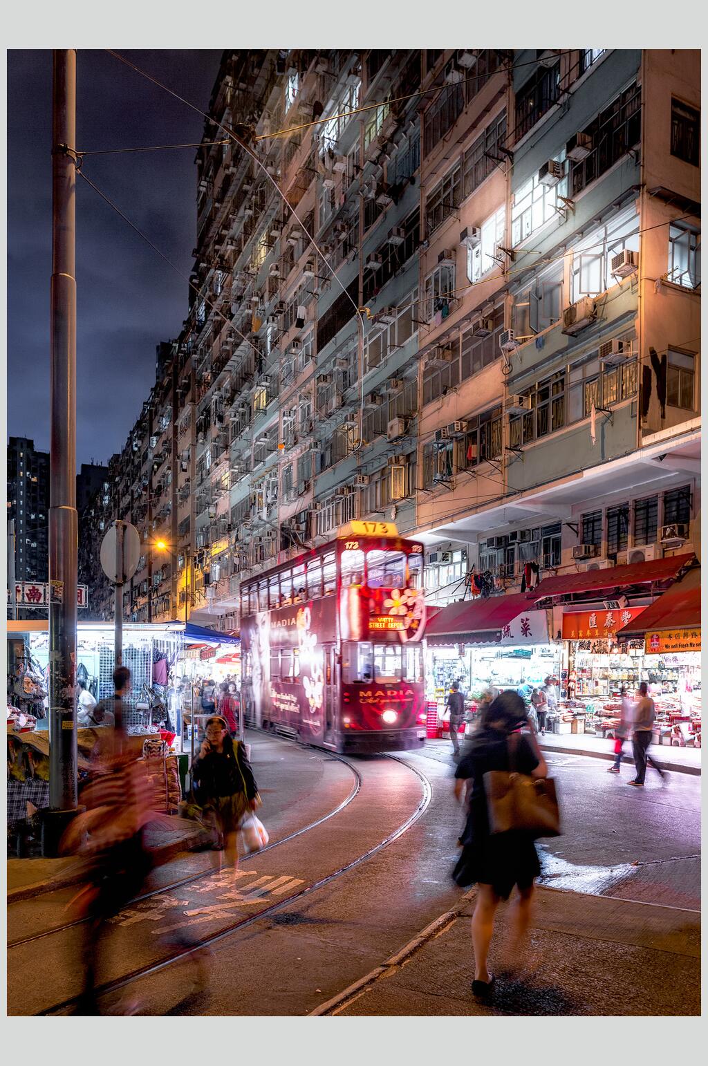 城市街道夜市高清图片素材