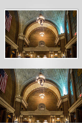 美国传统建筑高清图片