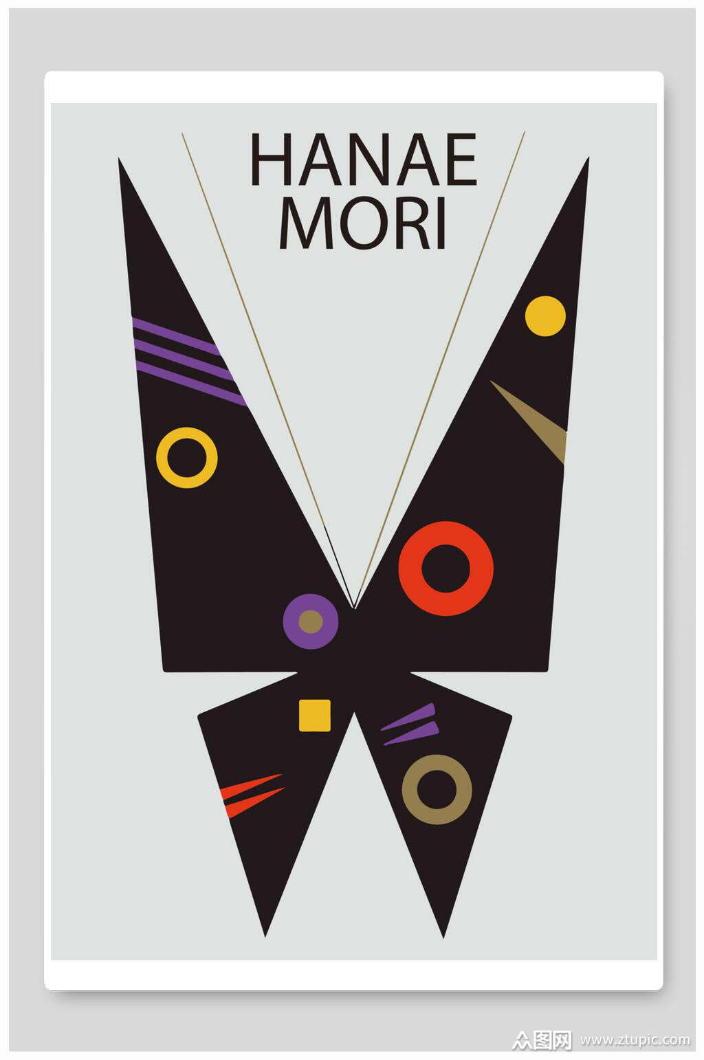 创意海报立体构成极简主义简约素材