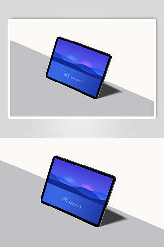 炫彩平板界面样机效果图