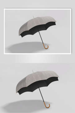 时尚logo雨伞样机
