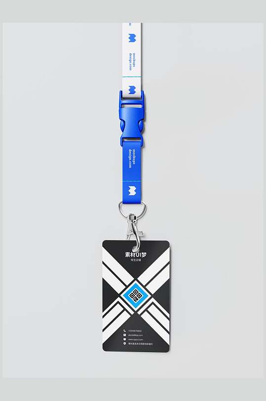 企业工牌工作证样机贴图