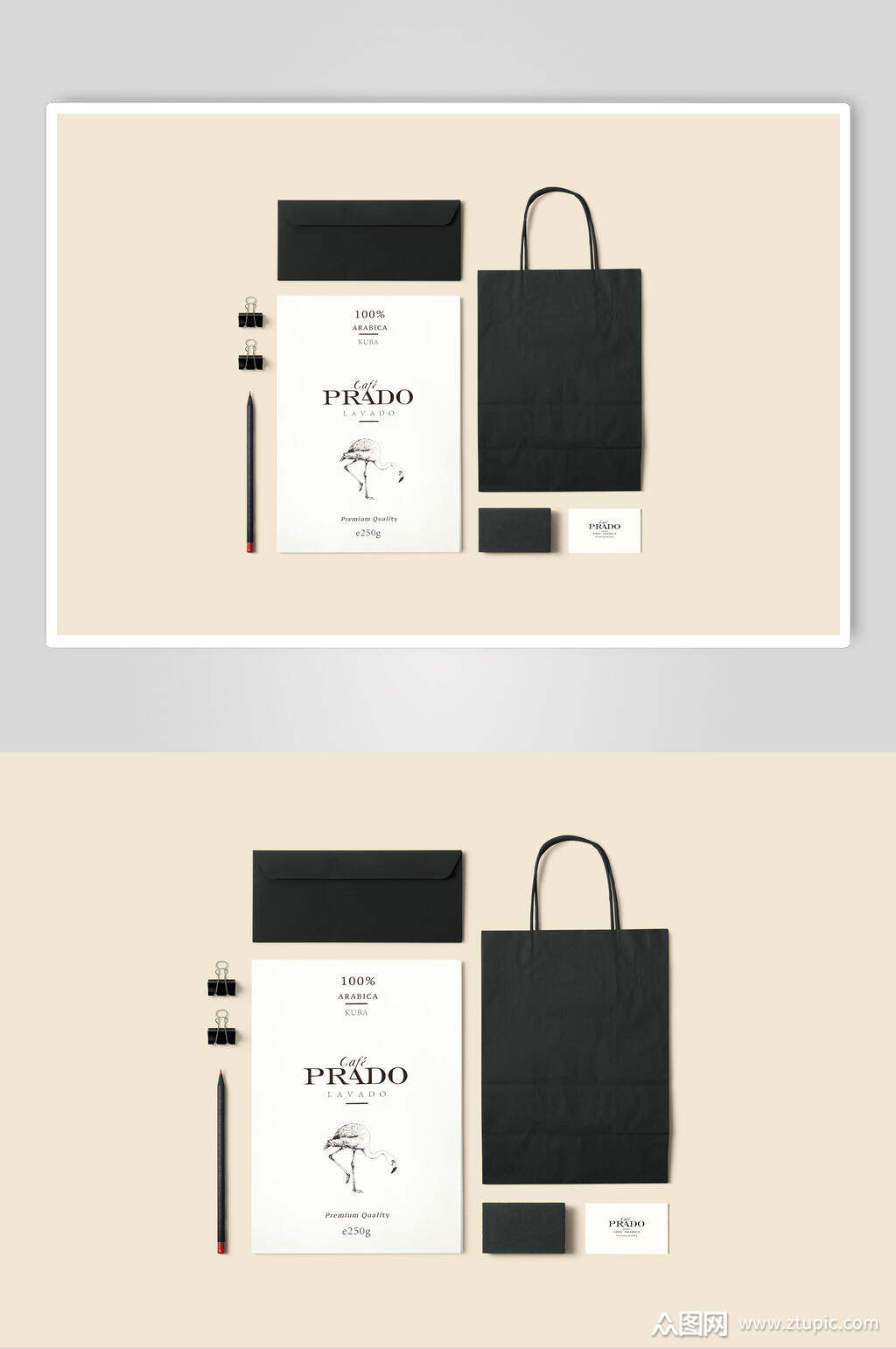 名片书签样机效果图模板下载-编号1592628-众图网