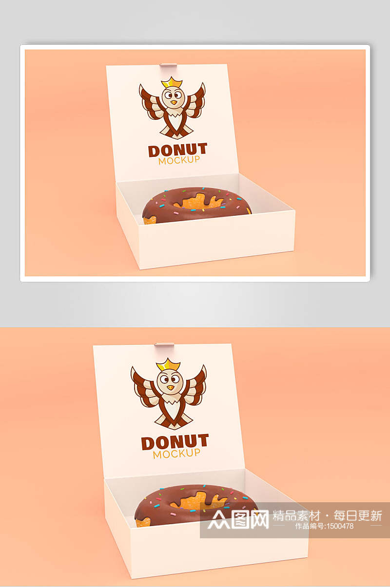食品包装平面logo展示素材