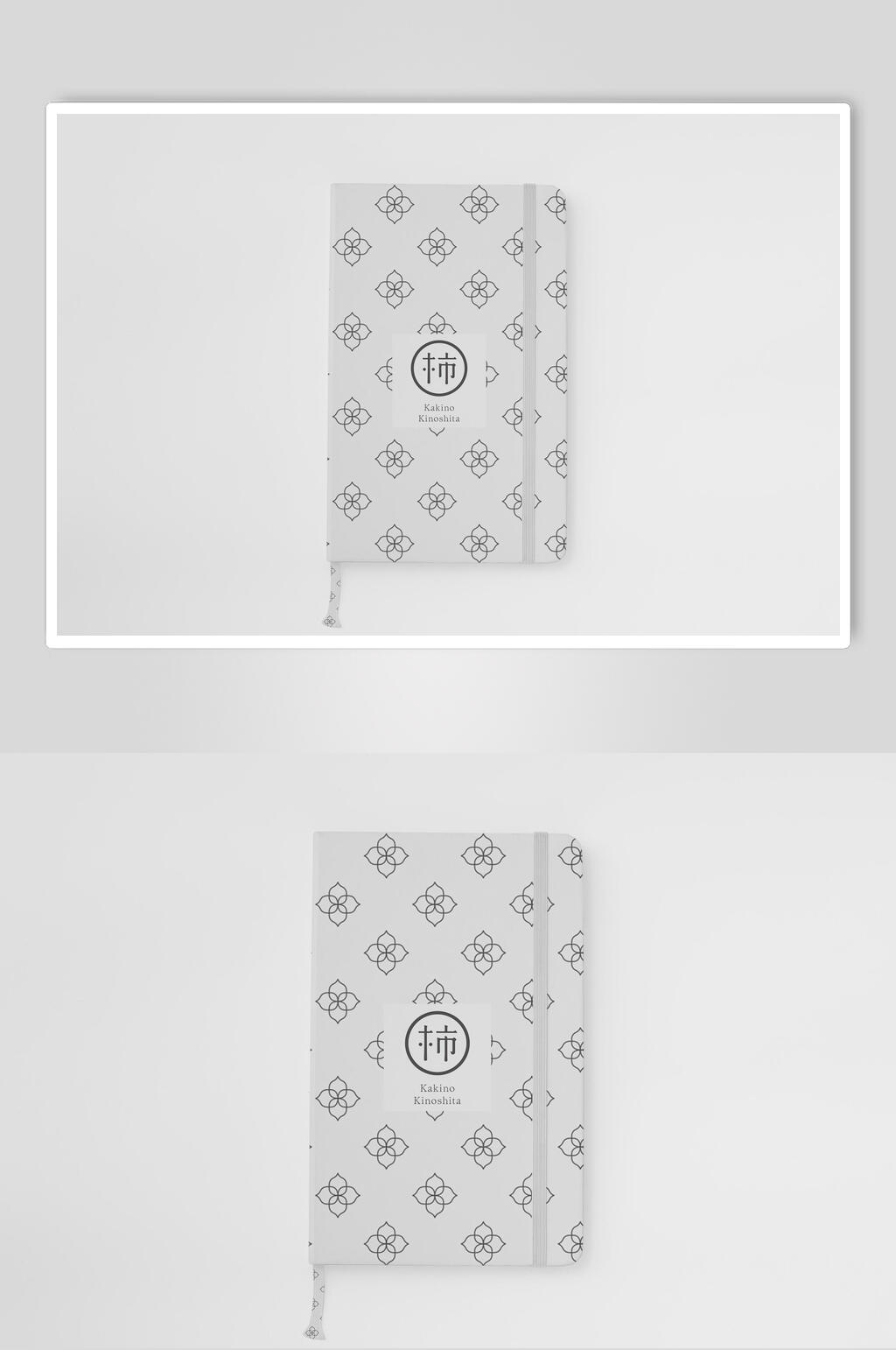 钱包灰白LOGO展示样机素材素材
