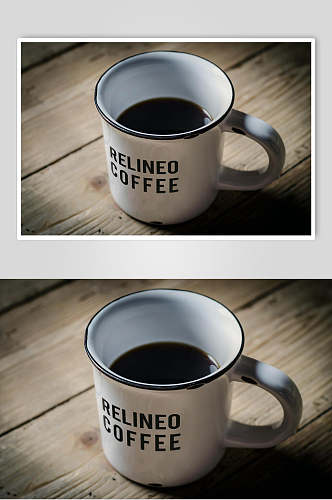 黑咖啡饮料样机效果图