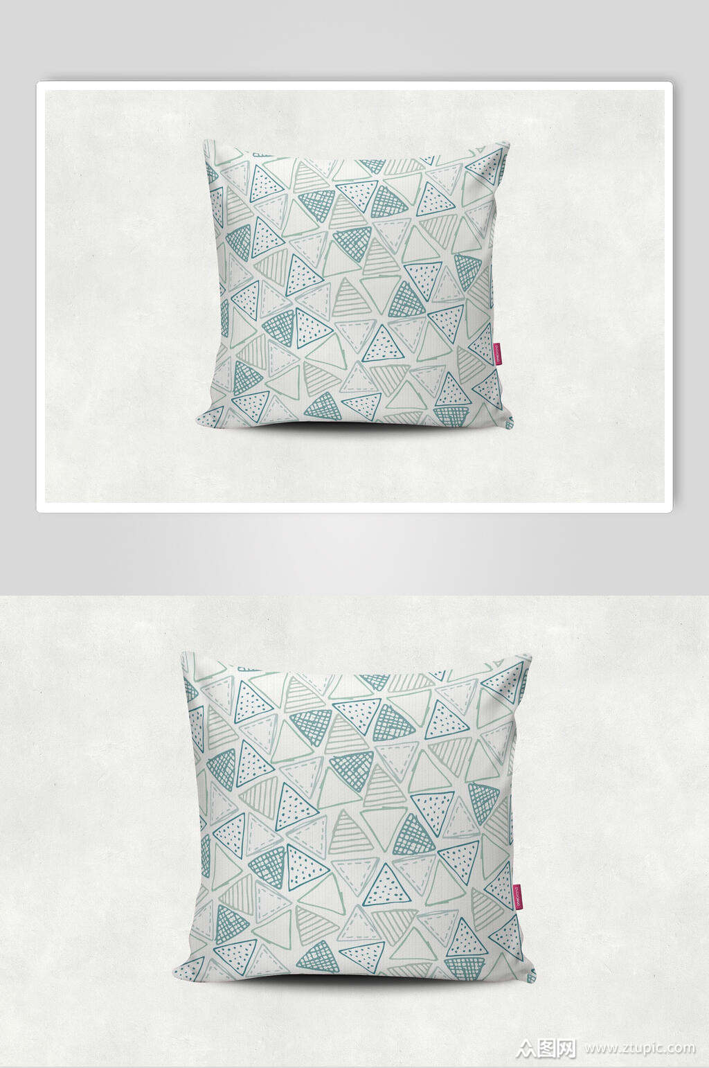 清新简约抱枕样机模板下载-编号1602864-众图网