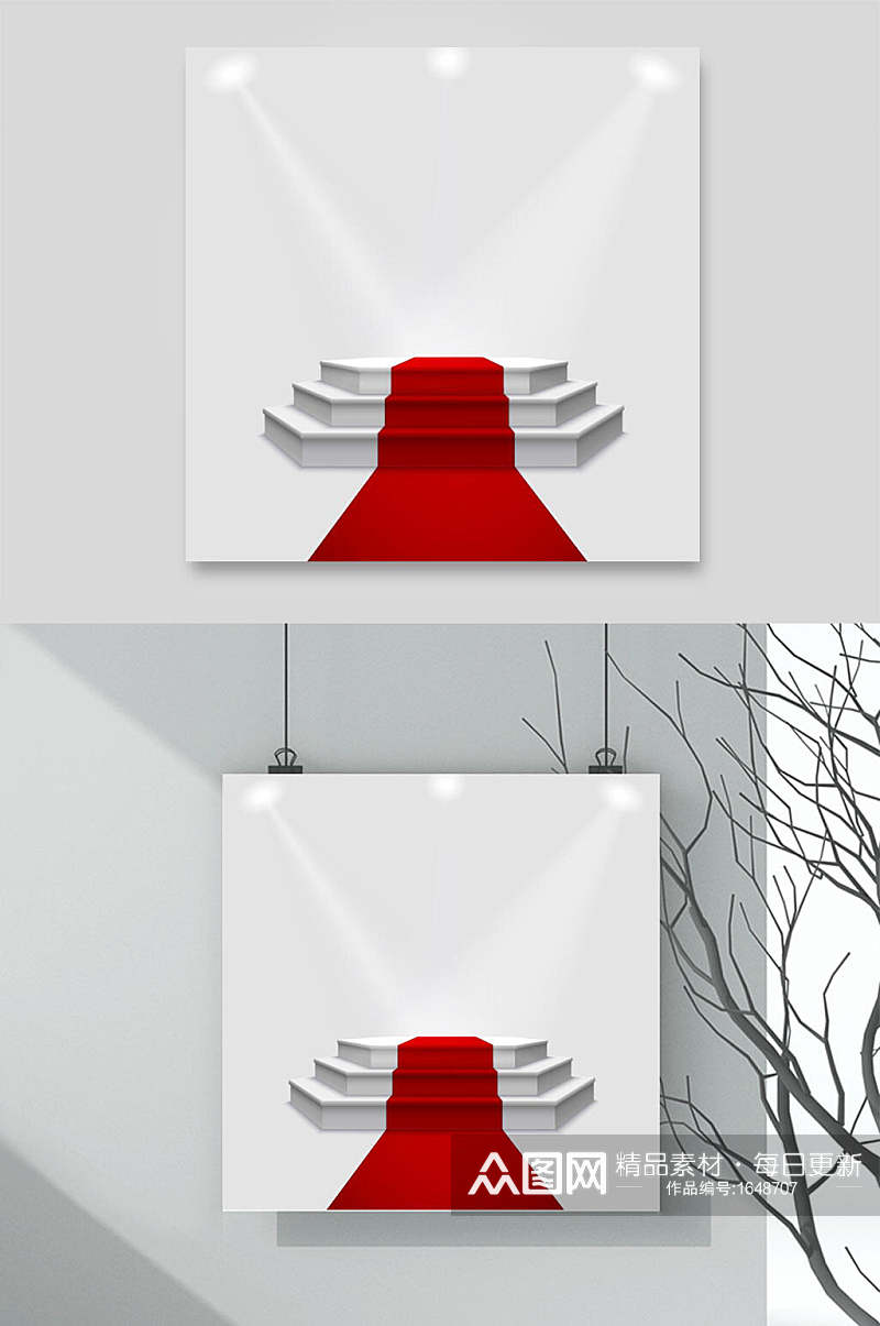 红毯台阶设计图设计素材素材