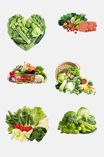 新鲜健康果蔬元素