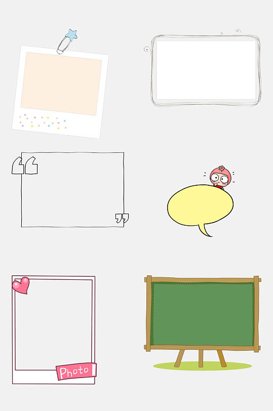 儿童画框图片-儿童画框素材下载-众图网
