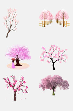 樱花樱花节桃花节素材桃花美丽