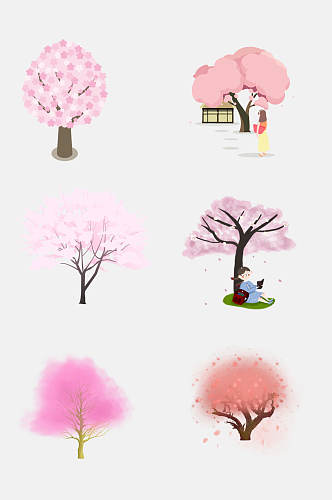 樱花节桃花节素材唯美植物樱花桃花桃花节素材