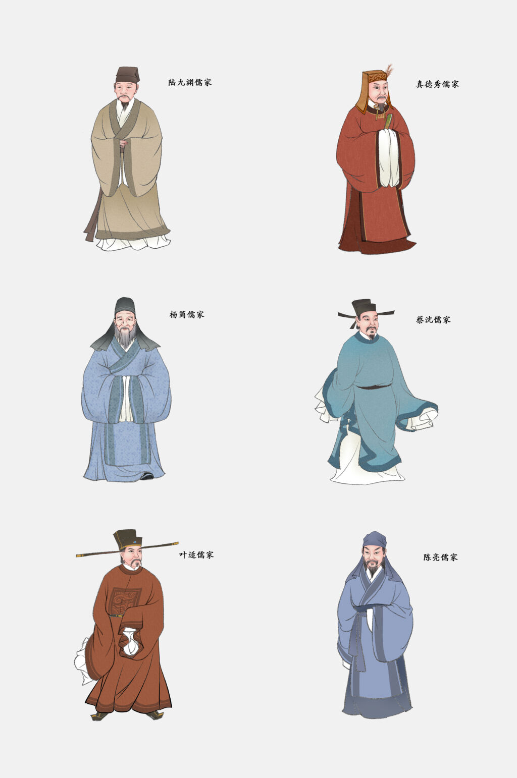 卡通历史名人名医免扣元素素材