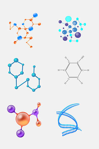 基因元素设计元素基因排列矢量图16