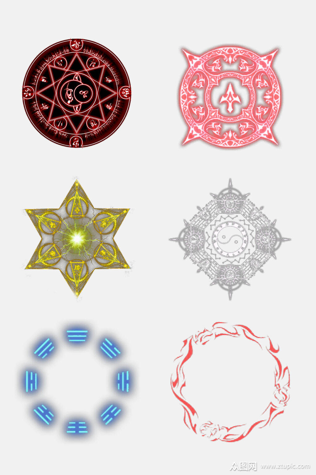 魔法阵塔罗牌变形魔法阵设计元素7