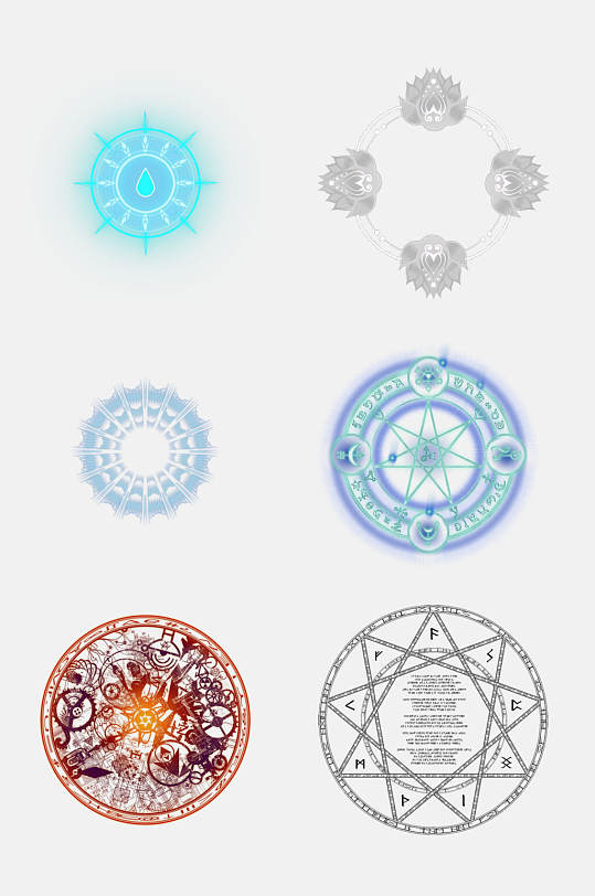 十二星座魔法阵图片 十二星座魔法阵素材下载 众图网