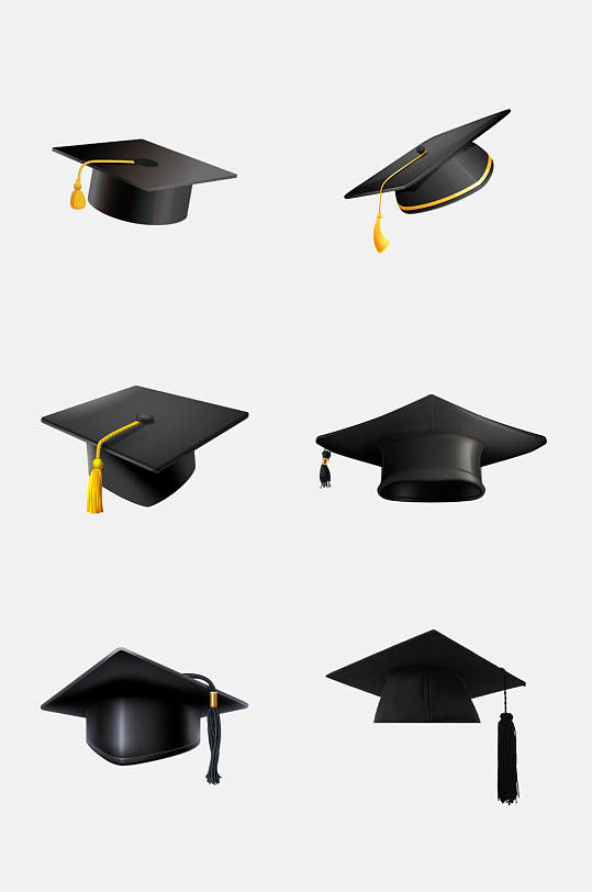 学士帽元素素材