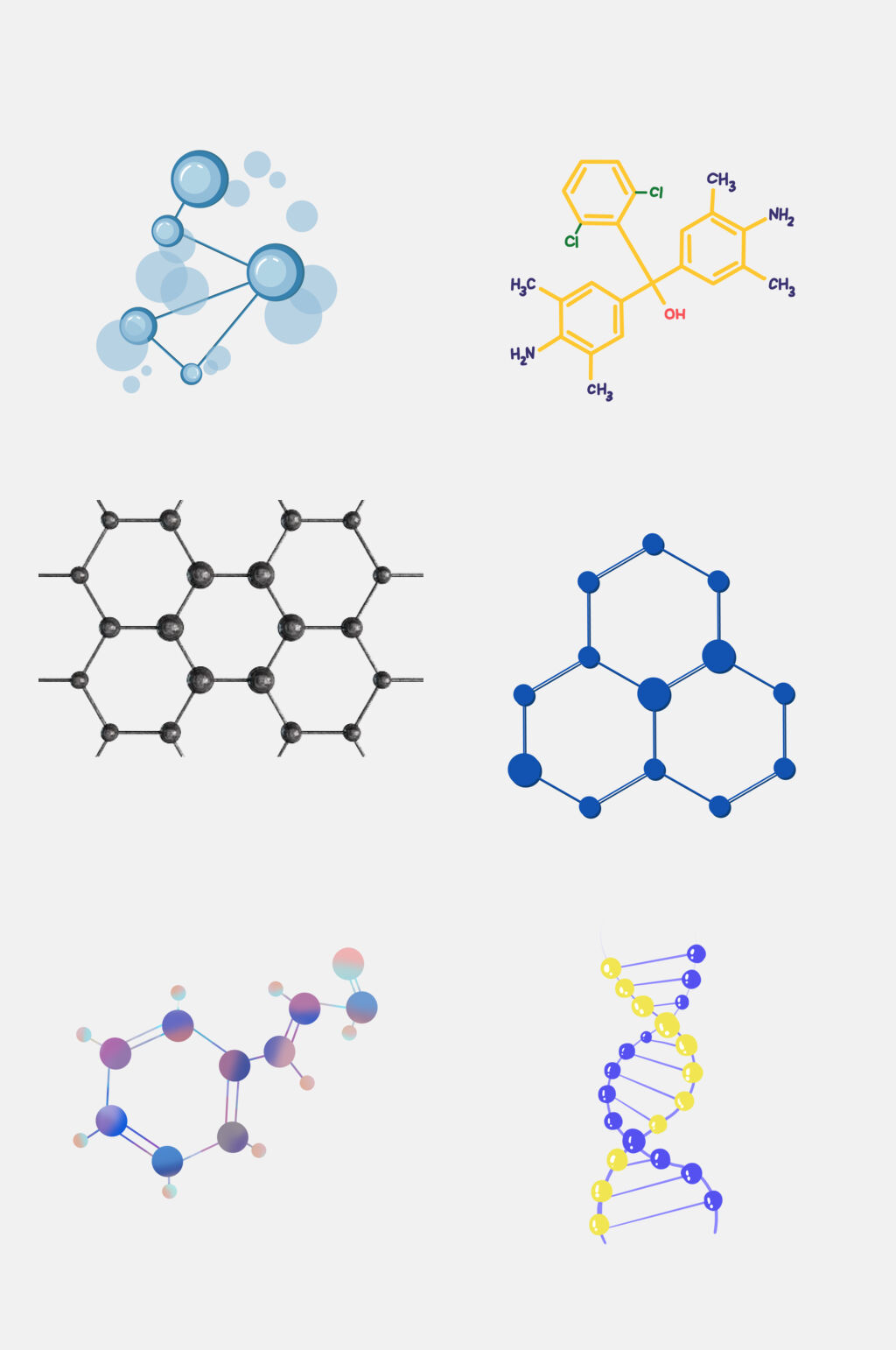 基因元素设计元素基因排列矢量图3
