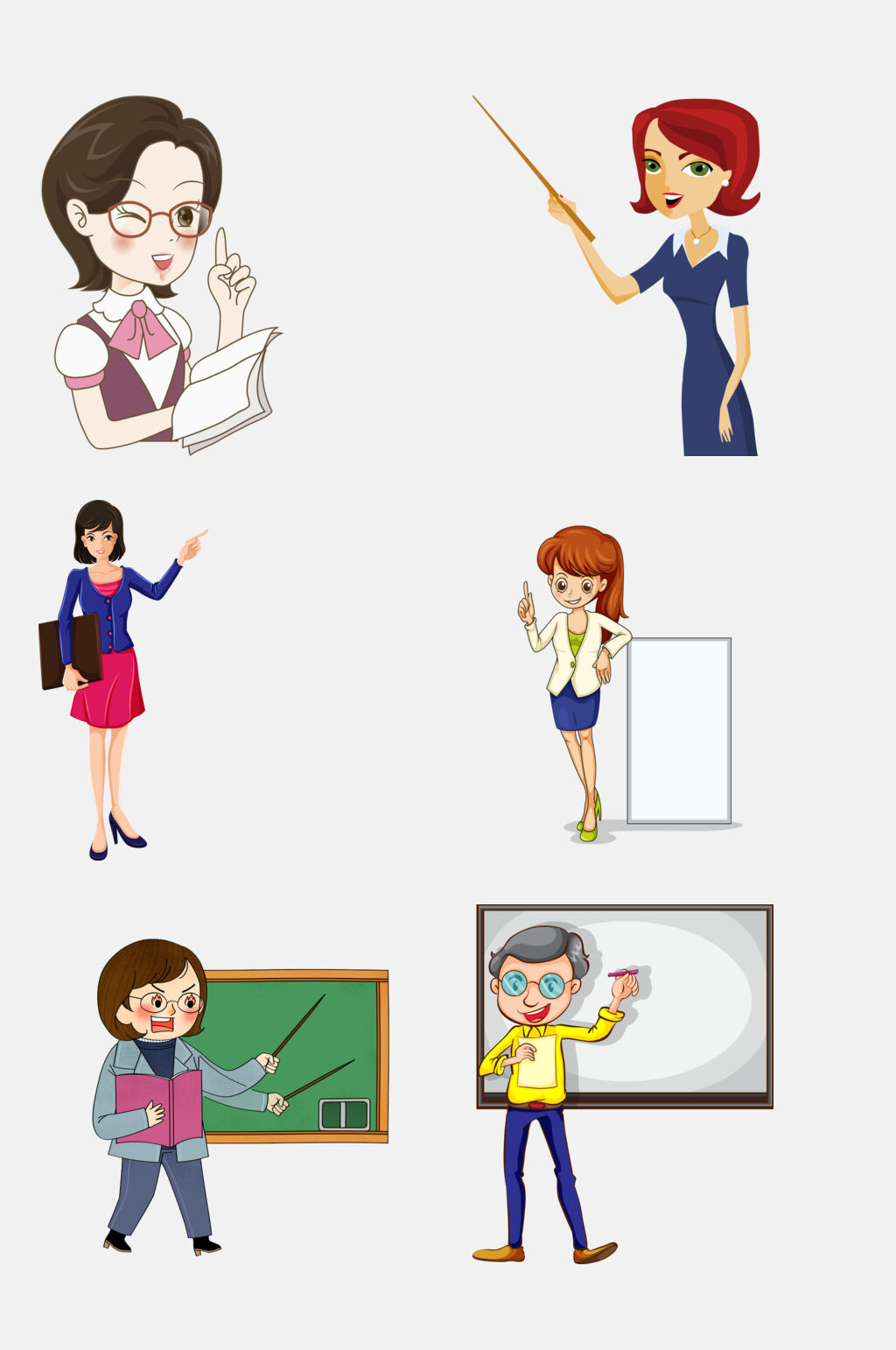 上课老师教师元素素材素材