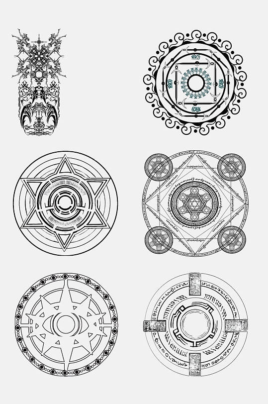 十二星座魔法阵图片 十二星座魔法阵素材下载 第4页 众图网